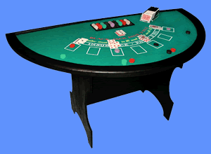 Black Jack Table